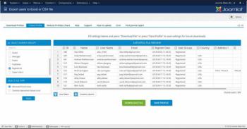 Export users to Excel or CSV file Basic 45
